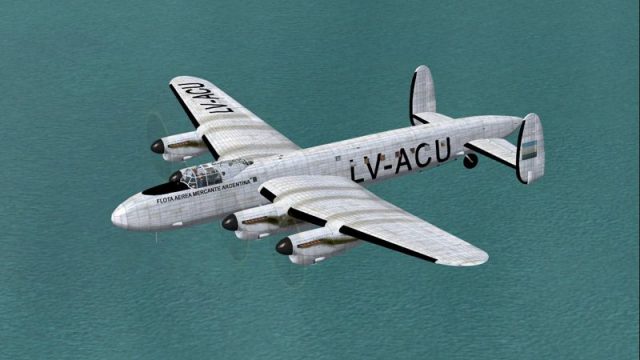 Screenshot 1 — FAMA Avro Lancastrian LV-ACU