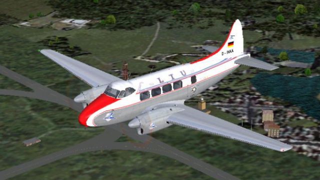 Screenshot 1 — LTU DeHavilland DH104 Dove