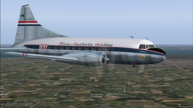 Screenshot 1 — Trans-Australia Airlines Convair 240
