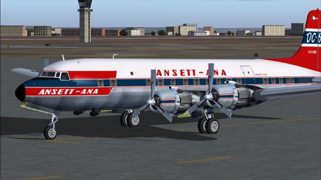 Screenshot 1 — Ansett-ANA Douglas DC-6B
