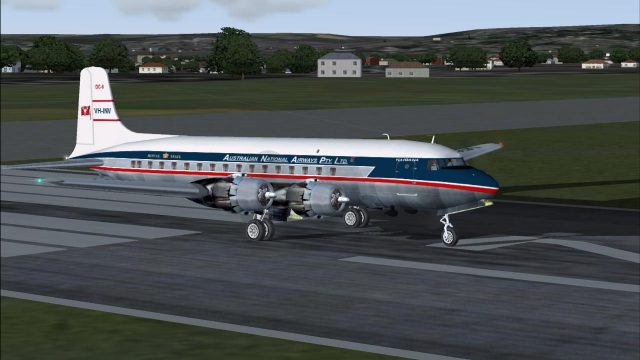 Screenshot 1 — Australian National Airways DC-6