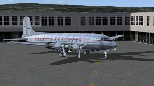 Screenshot 1 — BCPA Douglas DC-6