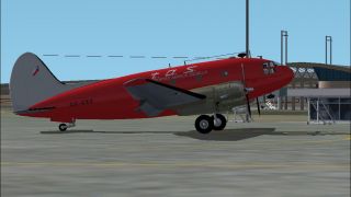 Screenshot 1 — Transportes Aereos Squella C-46C (Red Colour)