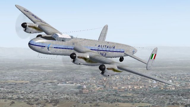 Screenshot 1 — Alitalia Avro Lancastrian I-DALR
