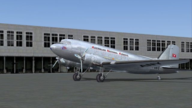 Screenshot 1 — Australian National Airways DC-3