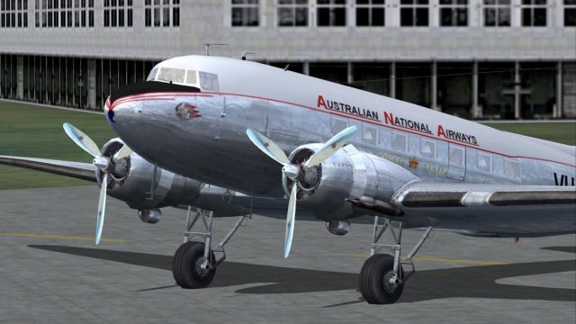 Screenshot 1 — Australian National Airways DC-3 1953