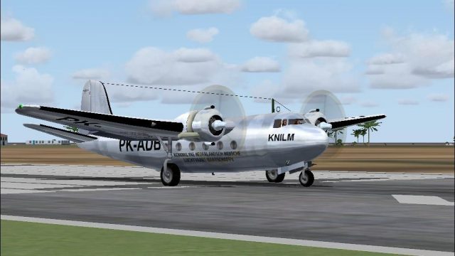Screenshot 1 — KNILM Douglas DC-5 PK-ADB