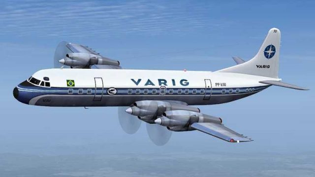 Screenshot 1 — Varig Lockheed Electra