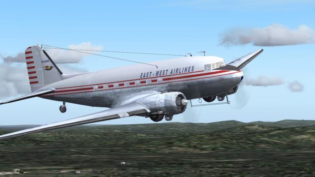 Screenshot 1 — East-West Airlines Douglas DC-3