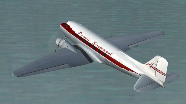 PSA Douglas DC-3 N36644 for FS2004