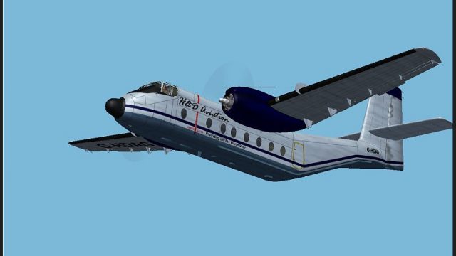 Screenshot 1 — DeHavilland C-7 Caribou G-HDAG