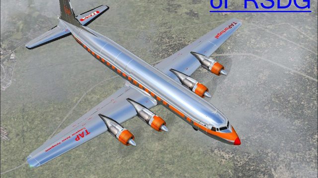 Screenshot 1 — TAP Douglas DC-7