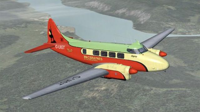 Screenshot 1 — Macbraynes Island Air Service DH104 G-UIST