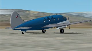 Screenshot 2 — Transportes Aereos Squella C-46C (Blue Colour)