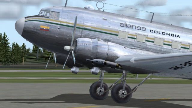 Screenshot 1 — Aliansa Colombia Douglas C-47A