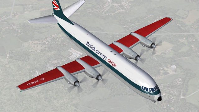 Screenshot 1 — Merchantman BA (BEA livery) G-APEO