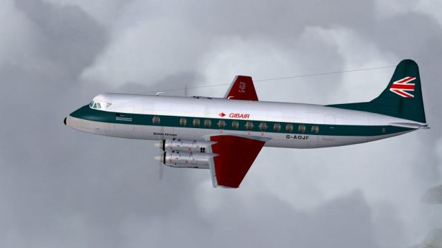 Screenshot 1 — Gib Air Vickers V.802 Viscount