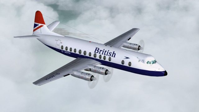Screenshot 1 — British Airways V.806 Viscount G-AOYH