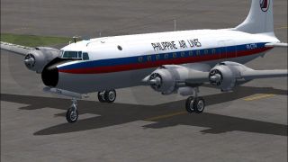 Screenshot 1 — Philippine Airlines DC-4