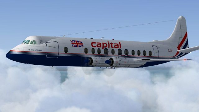 Screenshot 1 — Capital Airlines V.806 Viscount