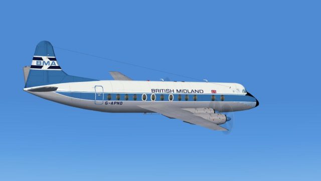 Screenshot 1 — BMA Viscount 831 G-APND