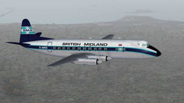 Screenshot 1 — BMA Viscount 814