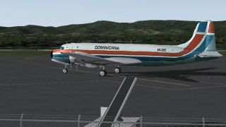Screenshot 1 — Dominicana de Aviation DC-4