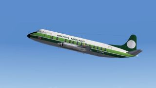 Screenshot 1 — BMA Viscount 813 G-AZNA