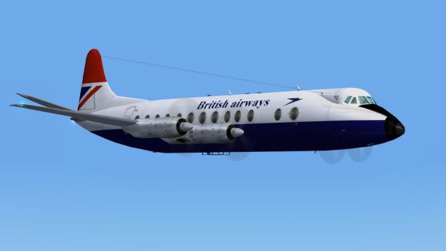 Screenshot 1 — British Airways Viscount 814