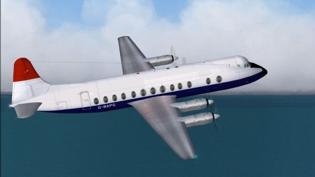 Screenshot 1 — BMA Viscount 814 G-BAPG