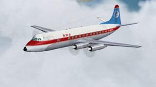 Screenshot 1 — BKS Air Transport Viscount 806 G-AOYL