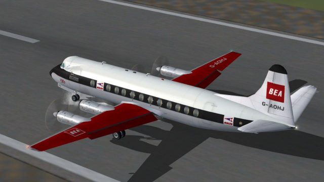 Screenshot 1 — BEA Viscount 802 G-AOHJ