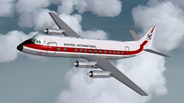 Screenshot 1 — Kestrel International Viscount 815 G-AVJB