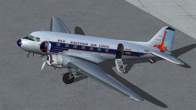 Screenshot 1 — Eastern Air Lines Douglas DC-3 N350DC