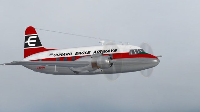 Screenshot 1 — Cunard Eagle Vickers Viking 3B G-AHPM