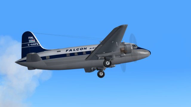 Screenshot 1 — Falcon Airways Viking 1 G-AHPG