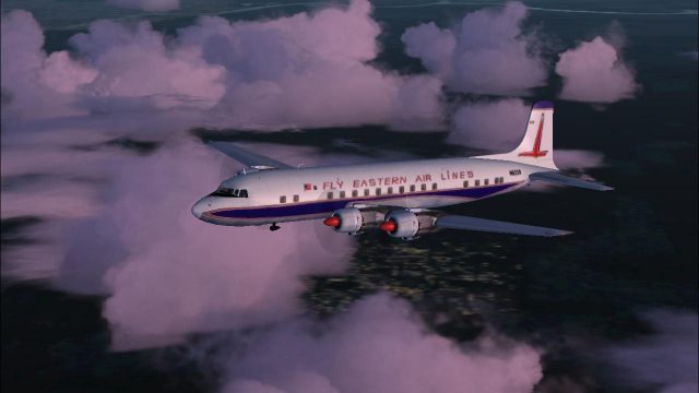 Screenshot 1 — Eastern Airlines Douglas DC-7B N823D