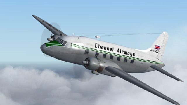 Screenshot 1 — Channel Airways Viking 1 G-AHOZ