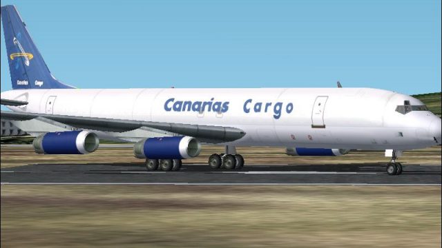 Screenshot 1 — Canarias Cargo Douglas DC-8-62F