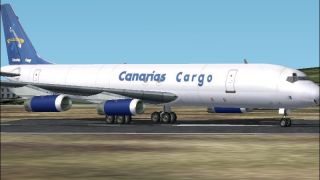 Screenshot 1 — Canarias Cargo Douglas DC-8-62F