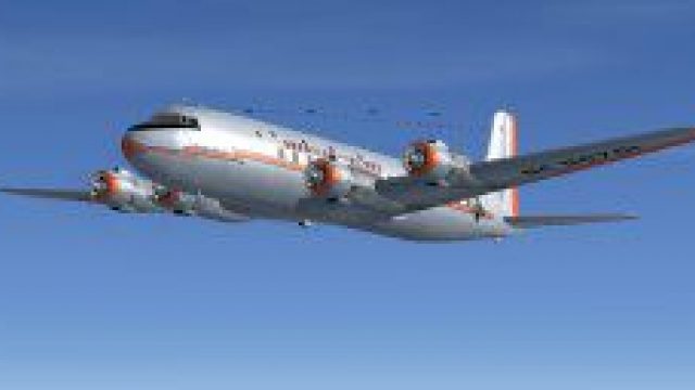 Screenshot 1 — Douglas DC-6 NX90701