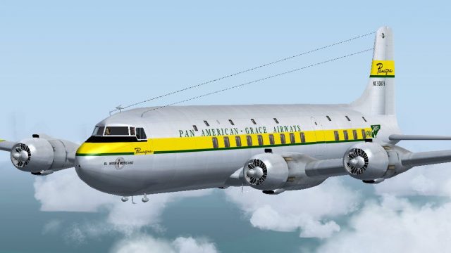 Screenshot 1 — Panagra Douglas DC-6
