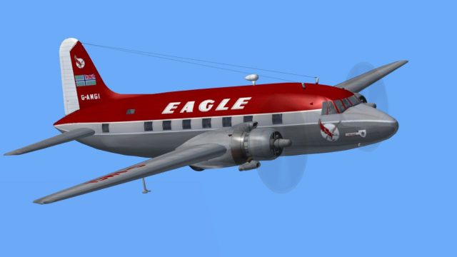 Screenshot 1 — Eagle Vickers Viking 1B G-AMGI