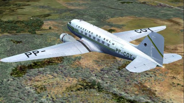 Screenshot 1 — Cruzeiro do Sul Douglas C-47/DC-3 V1.0