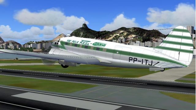 Screenshot 1 — Real Aerovias Curtiss C-46 Commando