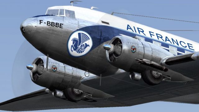 Screenshot 1 — Air France Douglas DC-3