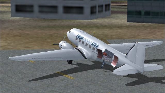 Screenshot 1 — Four Star DC-3 Cargo N133FS