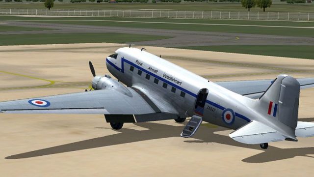 Screenshot 1 — RAE Douglas DC-3