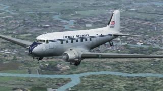 Screenshot 1 — Derby Airways Douglas DC-3 Pack