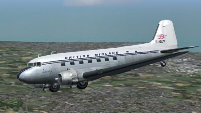 Screenshot 1 — Derby Airways Douglas DC-3 1960's Pack